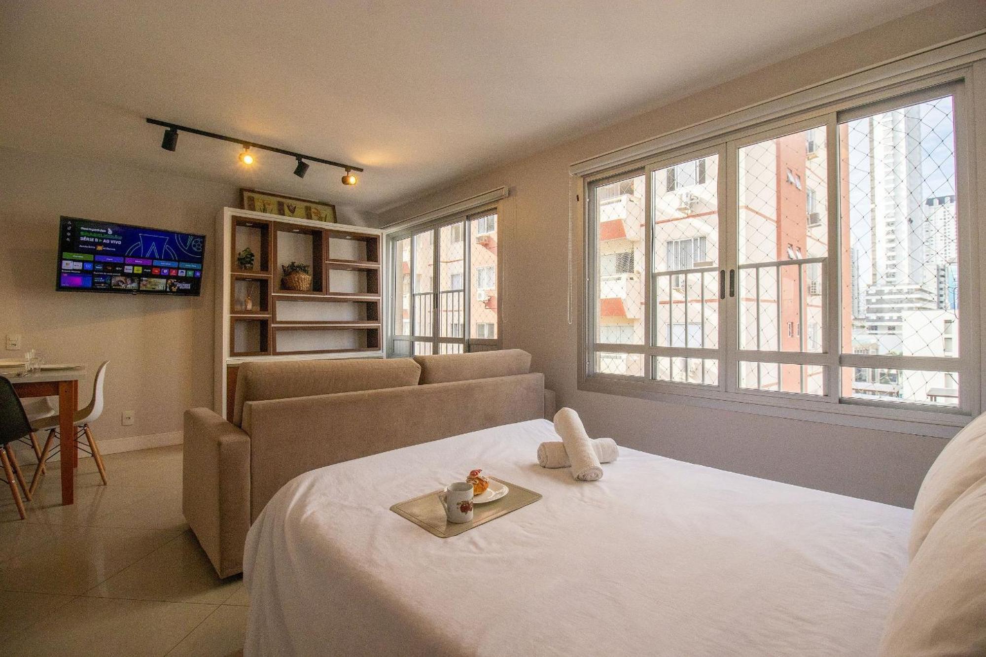 Pos84 - Flat, Climatizado, Centro, Wi-fi * Balneario Camboriu